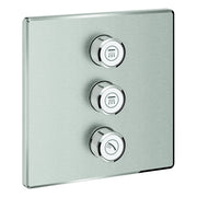 Grohe - 3-fach UP-Ventil GROHTHERM Smart Control 29127 FMS eckig supersteel