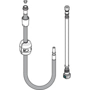 Hansgrohe - Schlauchanschluss BS/DN8/Schraub. Glideflex/1750 96921000