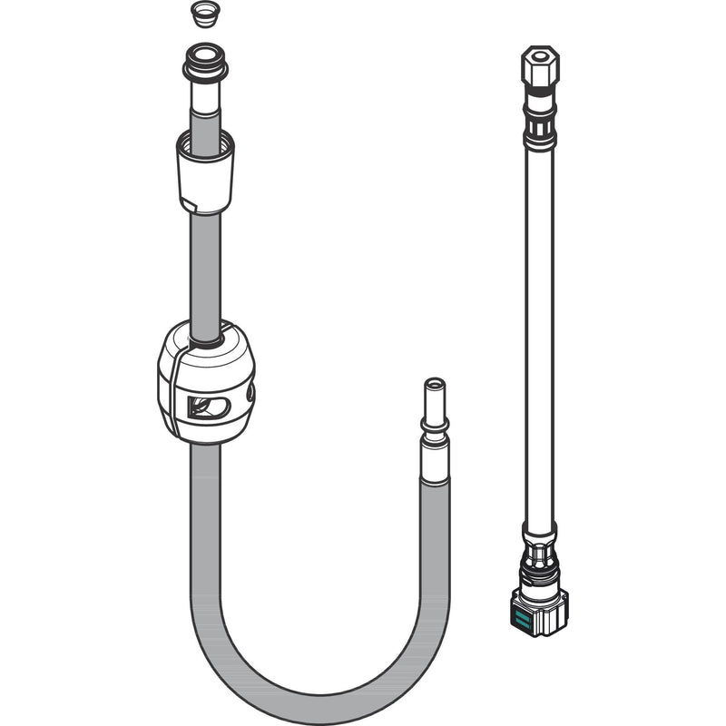 Hansgrohe - Schlauchanschluss BS/DN8/Schraub. Glideflex/1750 96921000