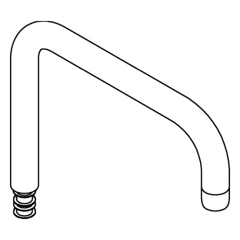 Grohe - U-Auslauf 13096 chrom für Minta Spültischbatterie
