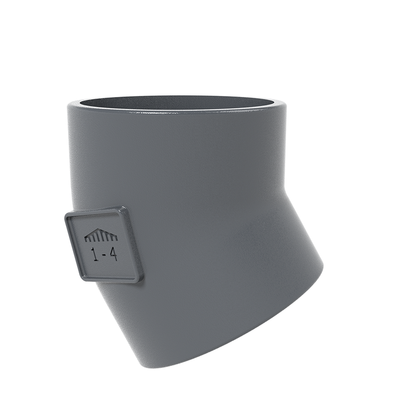 Fornatis - Bogen DN 80 30 Grad