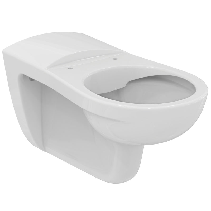 Ideal Standard - Wandtiefspül-WC CONTOUR 21,barr-frei, ohne Spülrand, 355x700x380mm, Weiß
