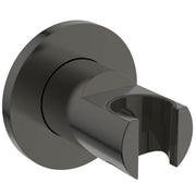 Ideal Standard - Wandhalter IDEALRAIN, runde Rosette, f.Handbrause, Magnetic grey