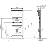 Ideal Standard - Urinal-Element PROSYS