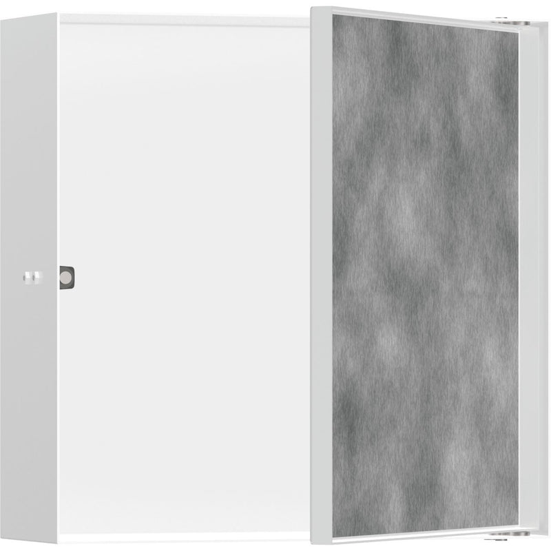 Hansgrohe - XtraStoris Rock Wandnische mit befliesb.Tür 300 x 300 x 100 mm MW