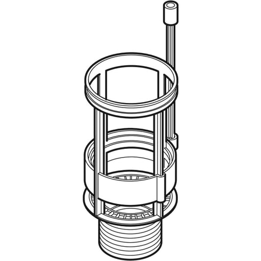 Geberit Vertriebs - Bassin mit Spülstromregulierung zu AP-SPK AP127