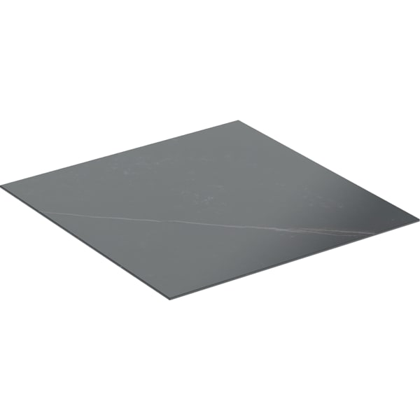 Geberit Vertriebs - ONE Abdeck. f. Seitenschrank/-Element 45x0,4x46,5cm, Marmoroptik schwarz matt