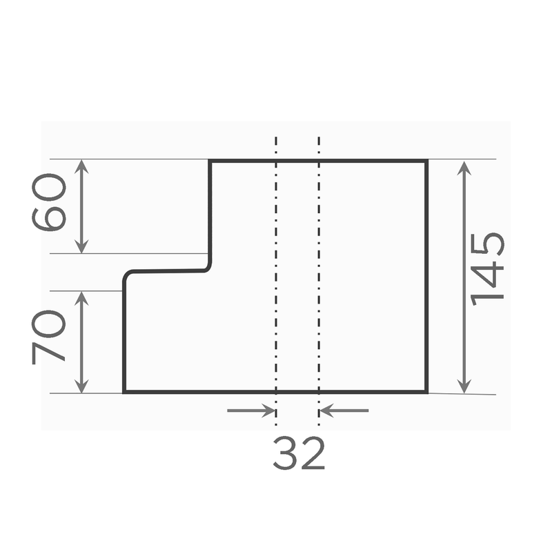 Fornatis - Übergangsrohr exzentrisch DN250x200