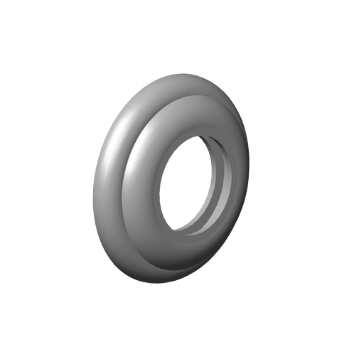 Dornbracht - Rosette Ersatzteile 092735004 D. 55 x D. 26,3 x 10 mm platin