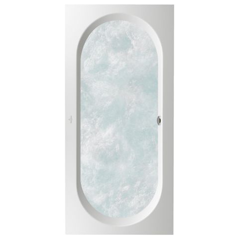 VILLEROY & BOCH - Badewanne Oberon 1900x900x505mm re-eckig m. System AP TP1 Weiß Alpin