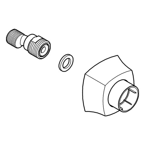 Grohe - S-Anschluss 46861 chrom