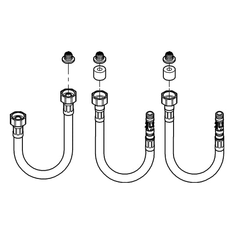 Grohe - Anschlussschlauchset 42417