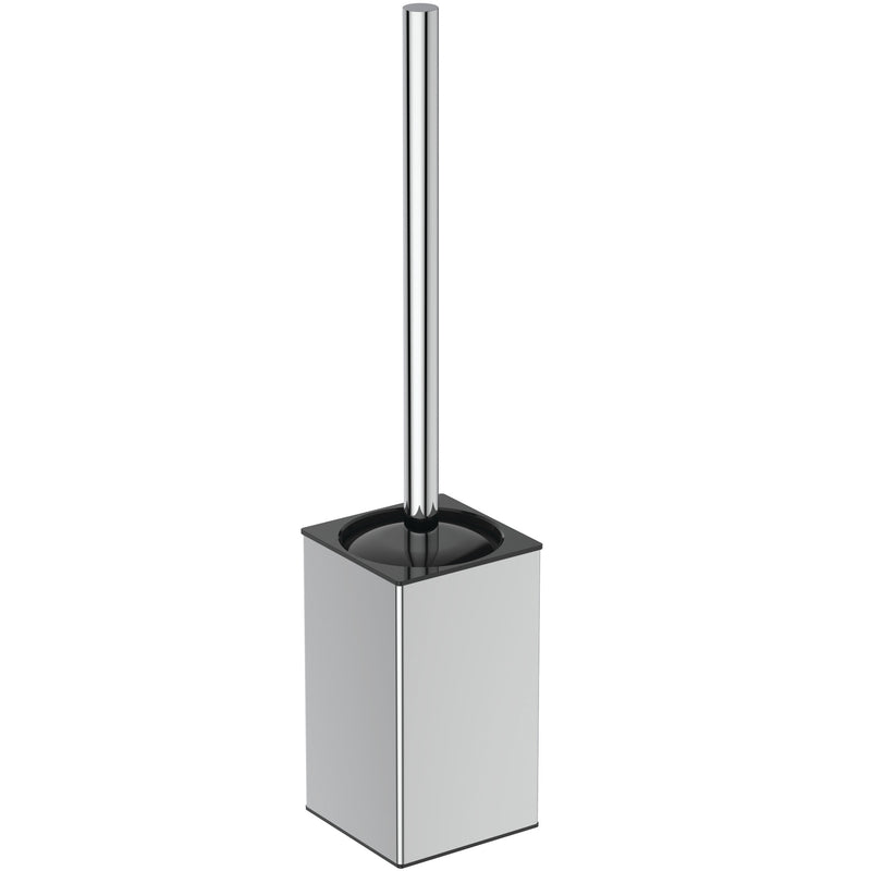 Ideal Standard - Bürstengarnitur IOM SQUARE, Behälter aus Metall, Chrom