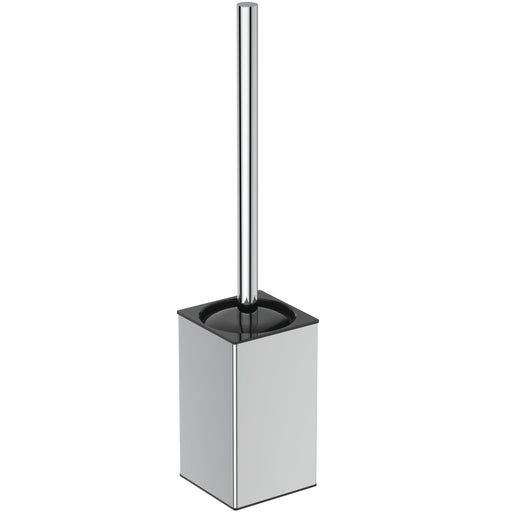 Ideal Standard - Bürstengarnitur IOM SQUARE, Behälter aus Metall, Chrom