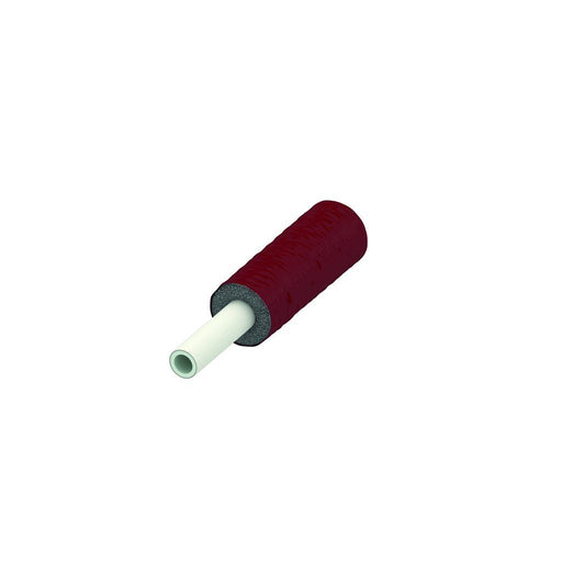 TECE SE - TECElogo Verbundrohr PE-RT/AL 16x2,0mm vorgedämmt RS 9, rot, (Rolle:75m) je m