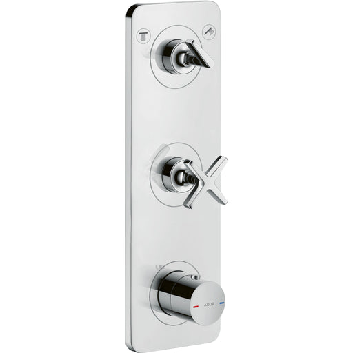 Hansgrohe - Thermostatmodul UP AXOR CITTERIO E Fertigset 2 Verbraucher chrom