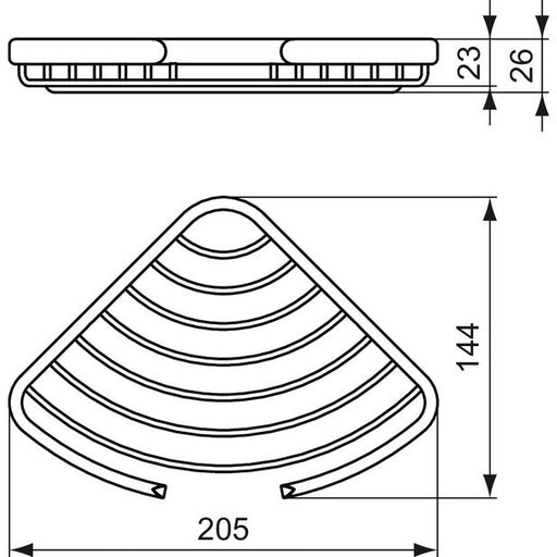 Ideal Standard - Eck-Seifenkorb CONNECT A9157AA chrom