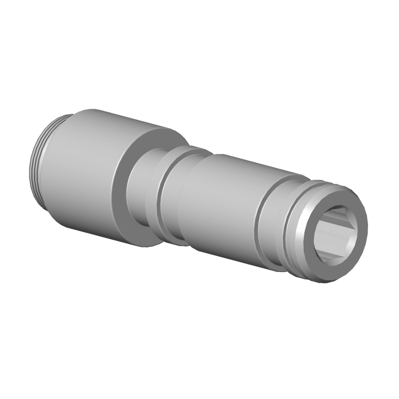 Dornbracht - Nippel Ersatzteile 092403273 D. 24 x 75,50 mm chrom
