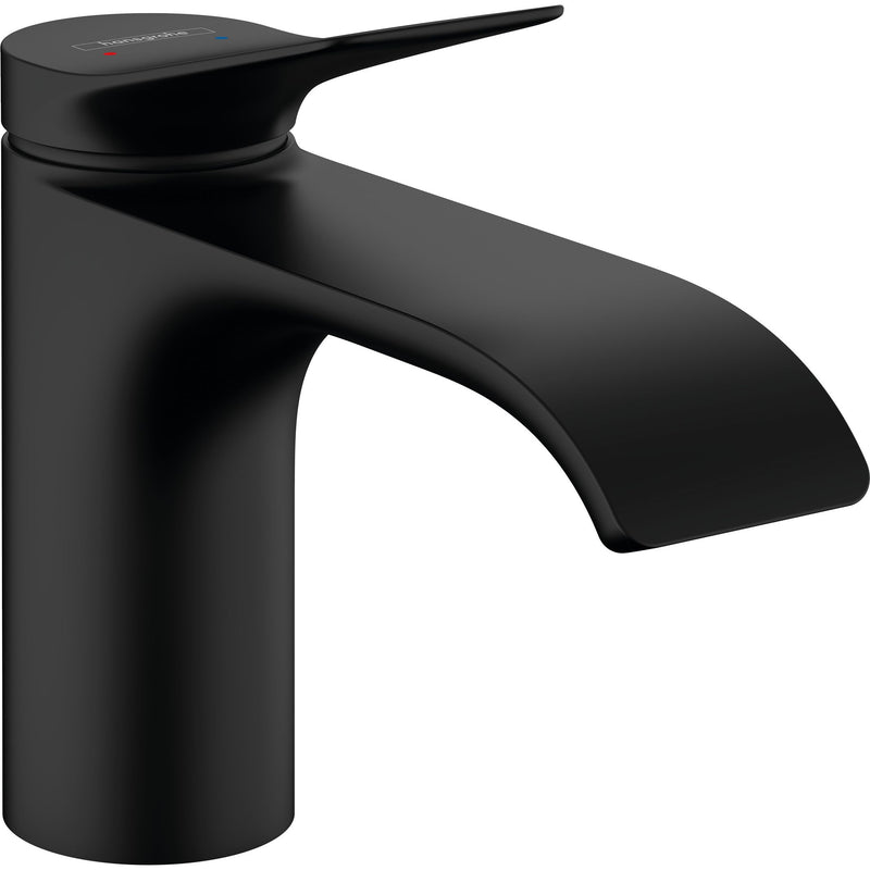 Hansgrohe - Waschtischmischer 80 VIVENIS ohne Ablaufgarnitur mattschwarz