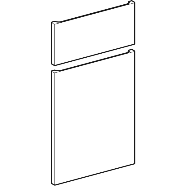 Geberit Vertriebs - Front Set, Ulme, RENOVA Nr.1 Plan Seitenschrank, Modell 869022
