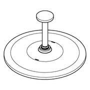 Grohe - Kopfbrauseset Rainshower 310 Mono 26560 DA 142mm 9,5l/min warm sunset geb