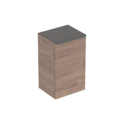 Geberit Vertriebs - Smyle Square Seitenschrank mit einer Tür li, 36x60x32,6cm, Nussbaum