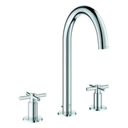 Grohe - 3-Loch-WT-Batterie Atrio 20643 Rohrauslauf Kreuz-Griff chrom