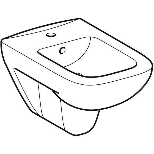 Geberit Vertriebs - Bidet RENOVA NR.1 PLAN 232150 weiß