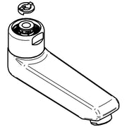 Grohe - Gussauslauf 440452 117mm für Eichelberg WT-Wandarmaturen chrom