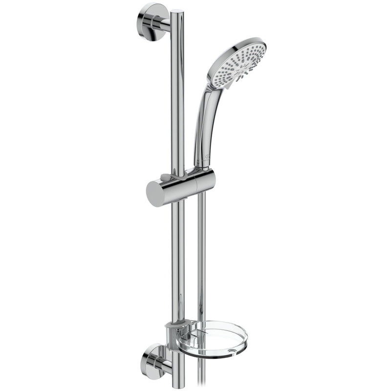 Ideal Standard - Brausekombination 600mm IDEALRAIN B9415 3-Funktionshandbrause 100mm chrom
