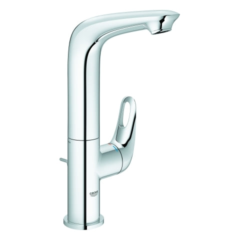 Grohe - EH-Waschtischbatt. EUROSTYLE 23569 L-Size Zugst.-Abl-ga.Hebel off.chr