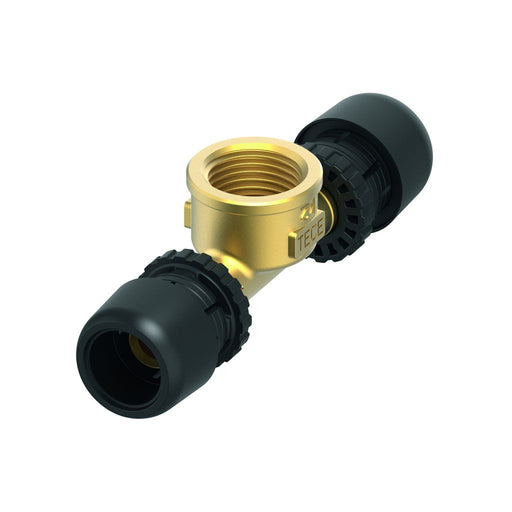 TECE SE - TECElogo-Ax T-Stück Dim. 16 x Rp 1/2 x 16, Siliziumbronze