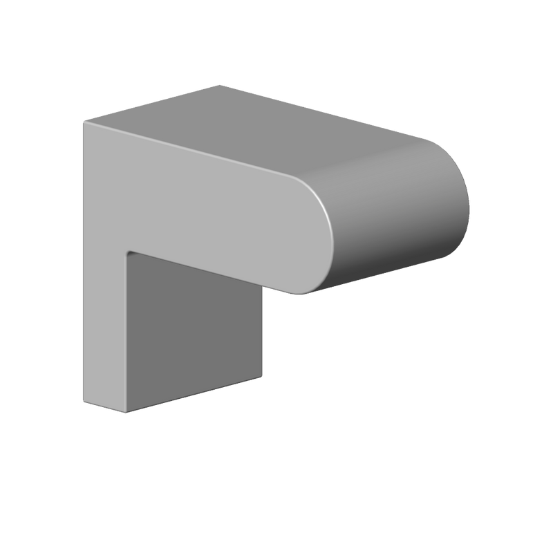 Dornbracht - Halter für Wannengriff Ersatzteile 081767500 40 x 60 x 73 mm chrom