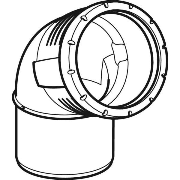 Geberit Vertriebs - Silent-Pro Bogen 67,5Gr d110mm