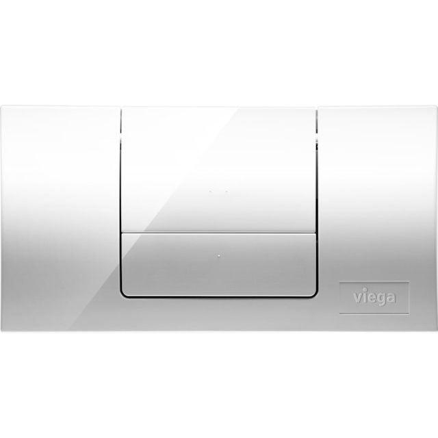 Viega - WC Betätigungsplatte Standard 8180.1 Kunststoff weiss-alpin