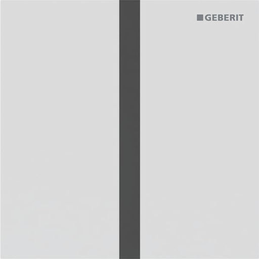 Geberit Vertriebs - Typ 40 UR-Strg. m. elektron. Sp-Ausl. Netz.-Betr., Square, weißmatt/Etc