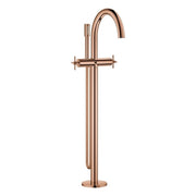 Grohe - 2-Griff-Wannenbatt. Atrio 25272 FMS Bodenmontag Kreuz-Griff warm sunset