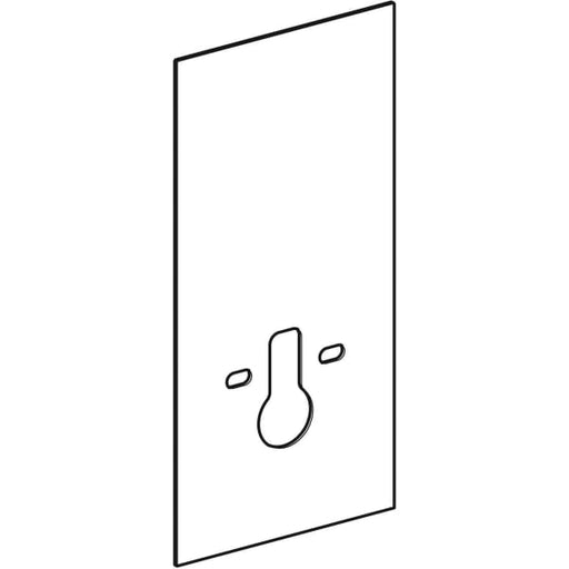 Geberit Vertriebs - Frontverkleidung zu Monolith Sanitär- modul f. WWC 101cm sand-grau/Glas 18/23c