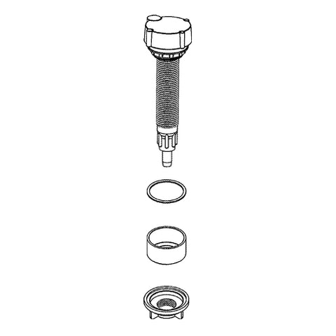 Grohe - Drehgriff 42573 für Küchenspüle edelstahl