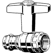 Viega - Kugelhahn EASYTOP 2275.4 1/2 IGx18mm Siliziumbronze