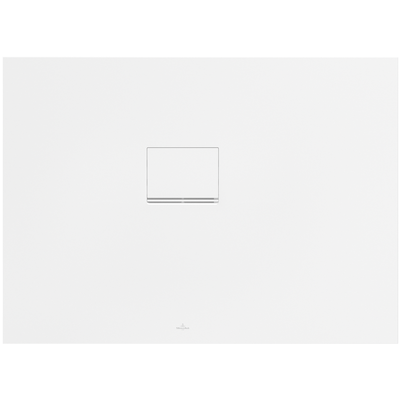 VILLEROY & BOCH - Duschwanne Squaro Infinity 1100x800x40mm re-eckig EB:li Stone White