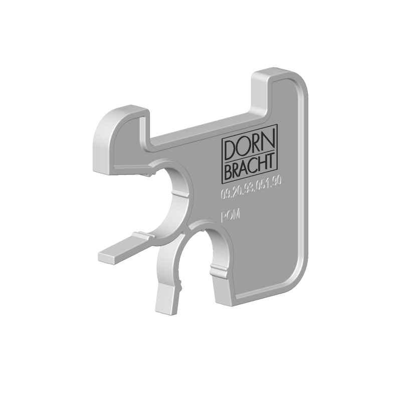 Dornbracht - Befestigung Ersatzteile 092093051 43 x 35 x 3,5 mm