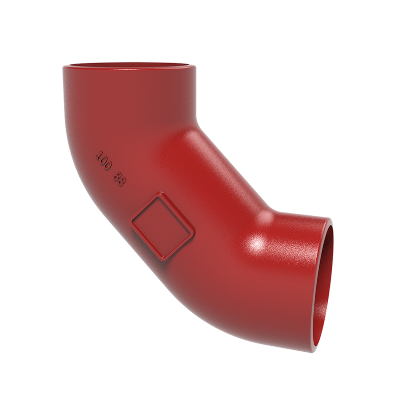Fornatis - Doppelbogen DN 125 88 Grad