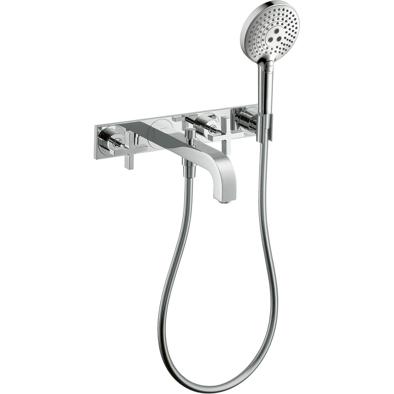 Hansgrohe - 3-Loch Wannenarmatur AXOR CITTERIO 39441000 chrom m.Kreuzgriff