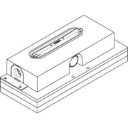 Hansgrohe - uBox Universal GK für Duschrinnen Ablaufgehäuse für flache Installation