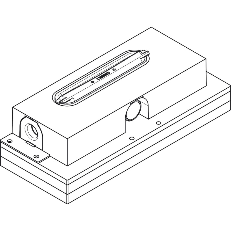 Hansgrohe - uBox Universal GK für Duschrinnen Ablaufgehäuse für flache Installation