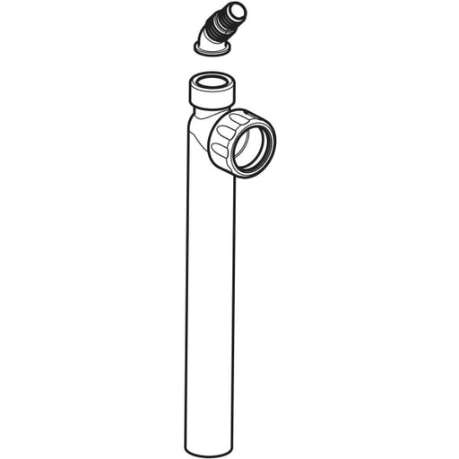 Geberit Vertriebs - Anschlussbogen mit Schlauchanschluss d19-23