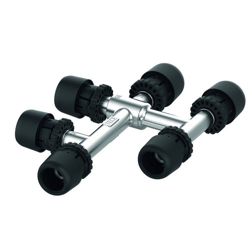 TECE SE - TECElogo-Ax Kreuzungsfitting Dimension 20 x 16 x 16, Standard Messing