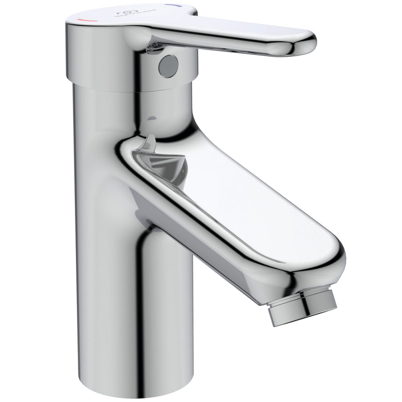 Ideal Standard - Waschtischarmatur CERAPLUS 2, ND mit Ablaufgarn., Ausld. 112mm, Chrom