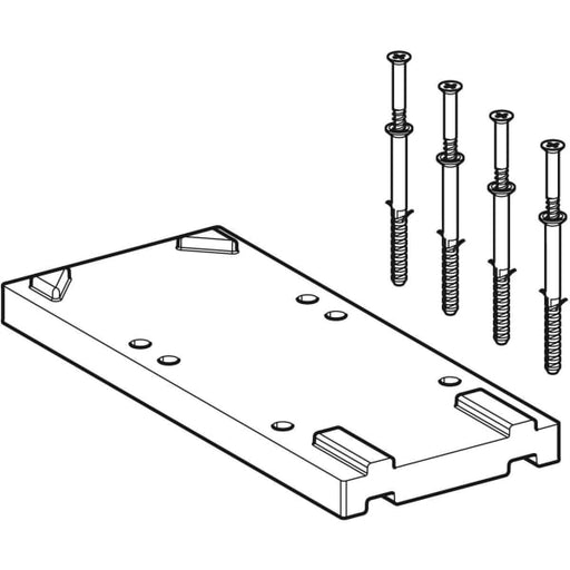 Geberit Vertriebs - Unterlegplatte Rohbauset CleanLine